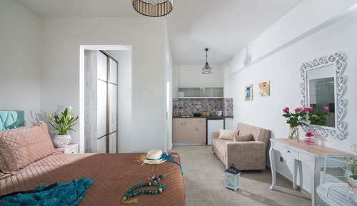 Chambre Supérieure, vue partielle sur la mer