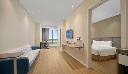 Suite, 1 très grand lit (Additional Living Area)
