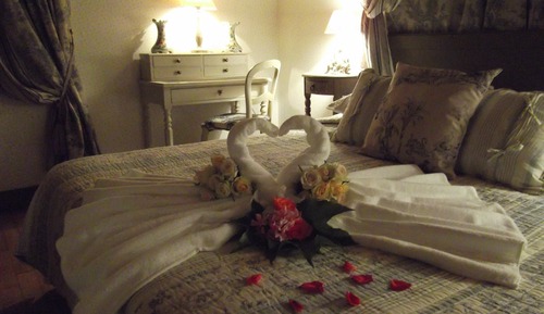 Chambre Double, baignoire