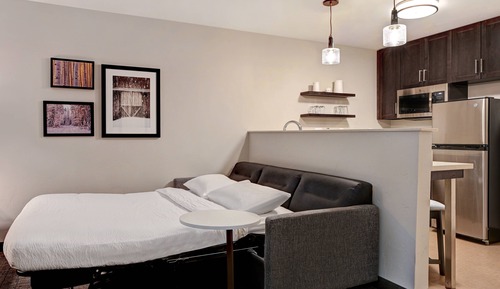 Studio, 1 très grand lit et 1 canapé-lit (Mobility Accessible, Tub)
