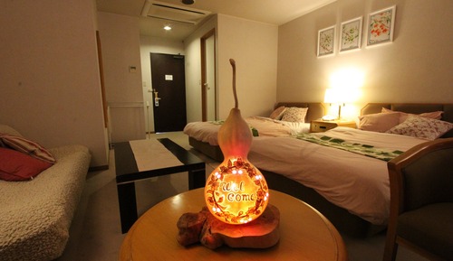 Chambre avec lits jumeaux, 2 lits une place, non-fumeurs (Cherry)