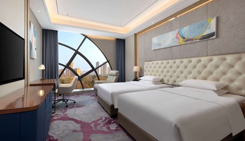 Chambre Deluxe, 1 très grand lit et 1 canapé-lit, non-fumeurs