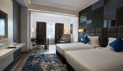 Chambre Deluxe, 2 lits une place, non-fumeurs