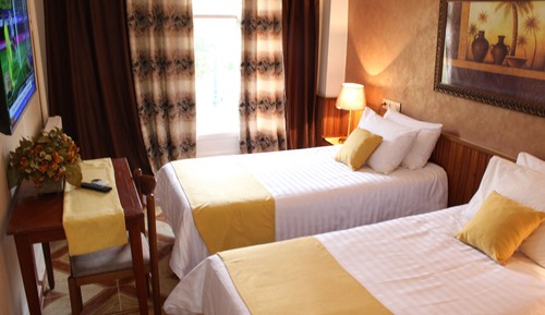 Chambre Ville avec lits jumeaux