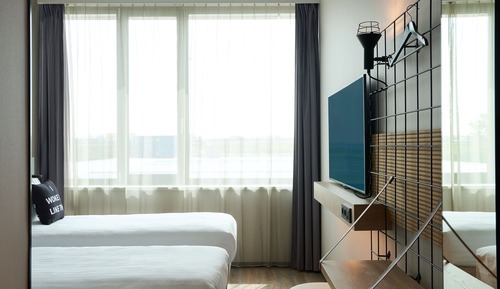 Chambre, 2 lits une place, non-fumeurs