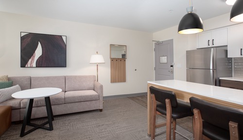 Suite, 1 chambre, accessible aux personnes malentendantes, cuisine
