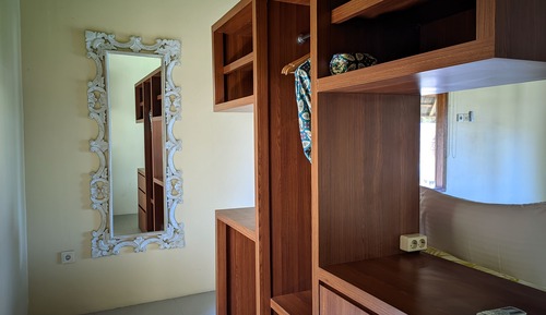Chambre Standard, 1 très grand lit, vue piscine