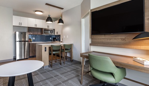 Suite, 1 chambre, accessible aux personnes à mobilité réduite, cuisine (Communications)
