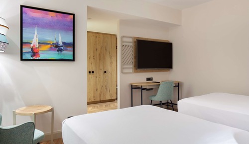 Chambre Deluxe, 2 lits une place