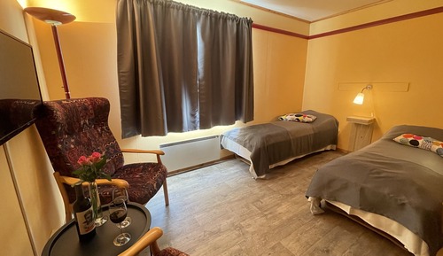 Chambre Économique Double ou avec lits jumeaux