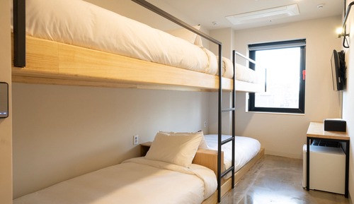 Chambre Quadruple (2 Bunk Bed)