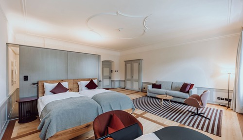 Chambre Deluxe Double ou avec lits jumeaux, non-fumeurs, côté cour intérieure