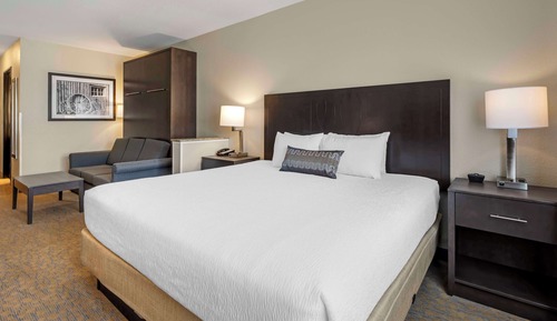 Chambre Standard, 1 très grand lit, accessible aux personnes à mobilité réduite