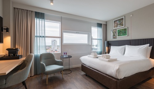 Chambre Standard, 1 grand lit, accessible aux personnes à mobilité réduite