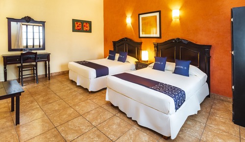Chambre Double Standard (2 Double/Full Bed)