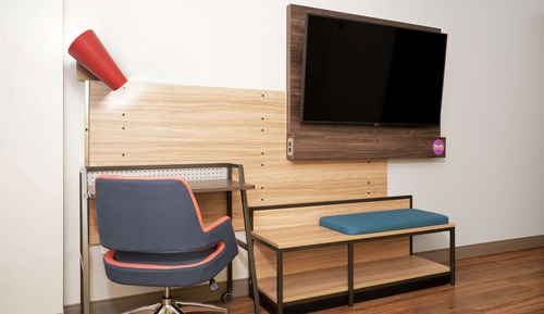 Chambre, 2 grands lits, accessible aux personnes à mobilité réduite (Hearing)