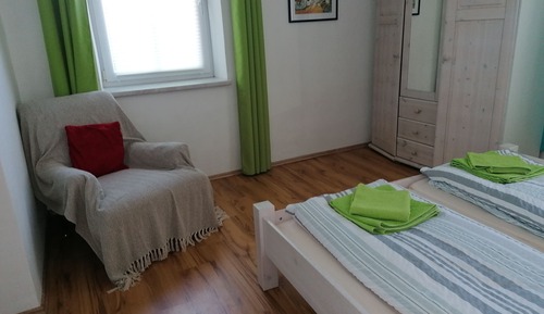 Appartement Classique, 2 grands lits, non-fumeurs, terrasse