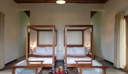 Chambre avec lits jumeaux