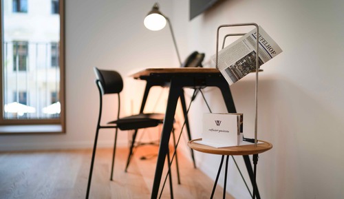 Appartement Design, vue jardin