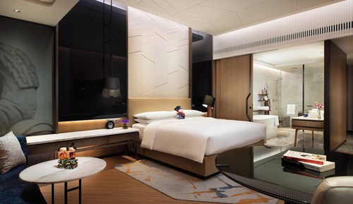 Chambre, 1 très grand lit