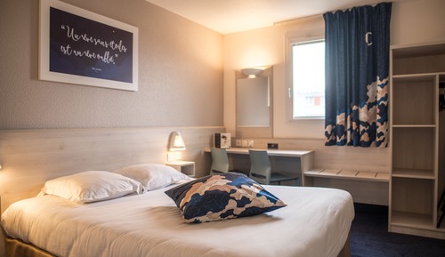 Chambre Double, accessible aux personnes à mobilité réduite
