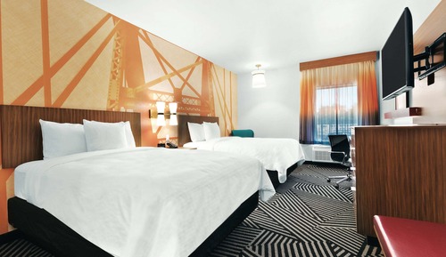Chambre, 2 grands lits, non-fumeurs
