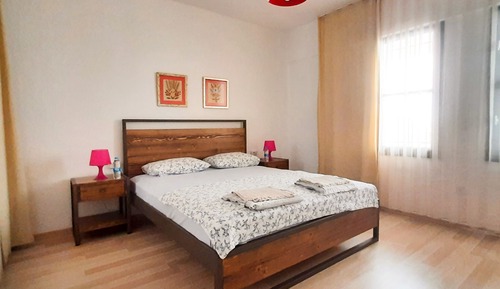 Appart'hôtel, 2 chambres, vue mer, côté jardin (5 No)
