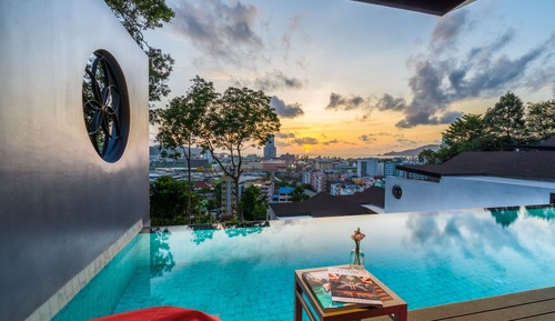 Villa, 2 chambres, vue mer