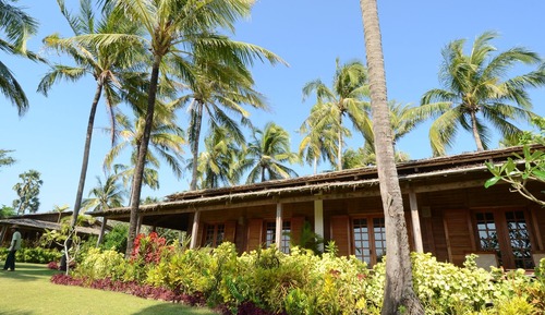 Bungalow, vue océan