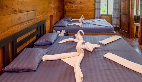 Chambre Triple, vue montagne