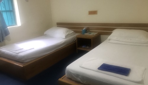 Chambre Double ou avec lits jumeaux, 2 lits doubles, fumeurs