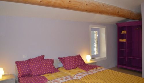 Chambre Double, 2 lits une place (Saturnin)