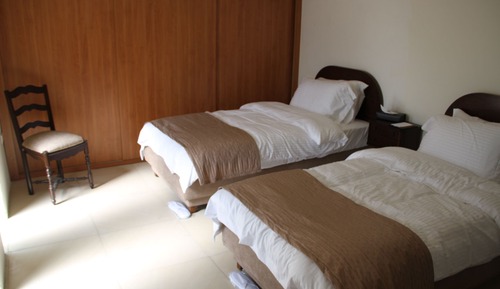 Chambre Quadruple Familiale, plusieurs lits, accessible aux personnes à mobilité réduite