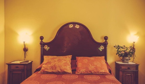 Chambre Double, salle de bains attenante (Arancio)