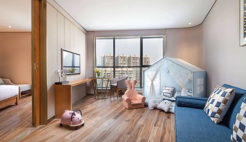 Chambre Familiale, 1 très grand lit, non-fumeurs