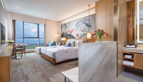 Chambre Deluxe, 1 très grand lit, non-fumeurs