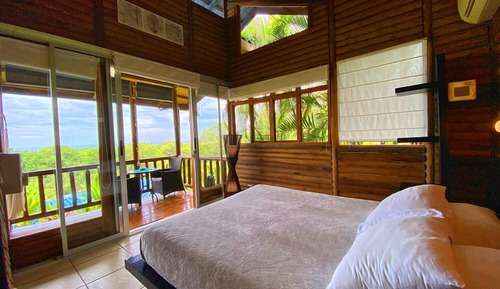 Cabane, 1 chambre, vue océan