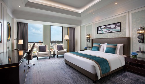 Chambre Deluxe, 1 très grand lit, non-fumeurs