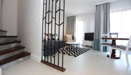 Appartement Duplex, 2 chambres, vue jardin