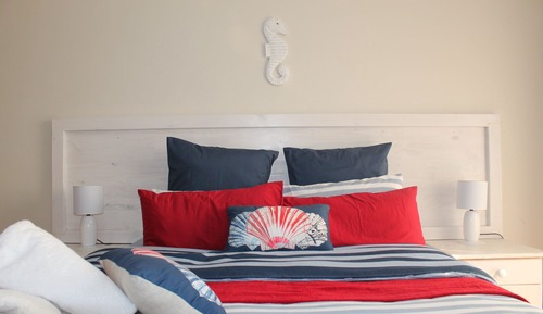 Chambre Double, 1 grand lit, salle de bains privée