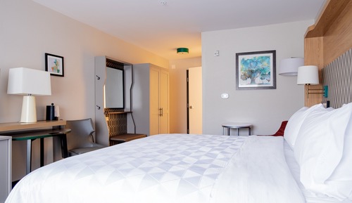 Chambre Standard, 1 très grand lit, accessible aux personnes à mobilité réduite (Mobility)