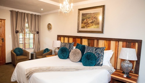 Chambre Luxe Double ou avec lits jumeaux, 1 chambre, non-fumeurs, vue jardin