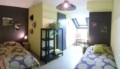 Chambre avec lits jumeaux (Scarabée)