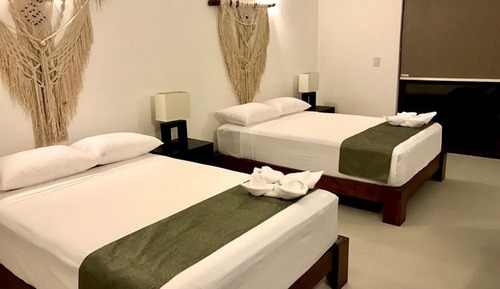Habitación estándar doble, 2 camas de matrimonio