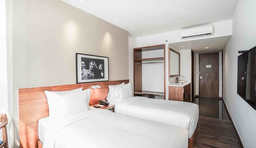 Chambre Deluxe, 2 lits une place