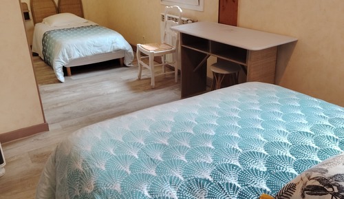 Chambre Triple Classique, plusieurs lits, salle de bains privée