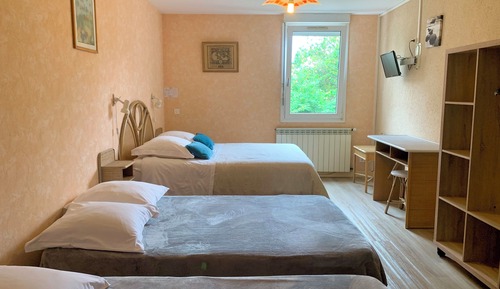 Chambre Familiale, salle de bains privée