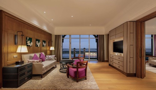 Suite Deluxe, 1 très grand lit, vue lac