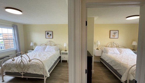 Suite Familiale, 2 chambres, cuisine, vue baie