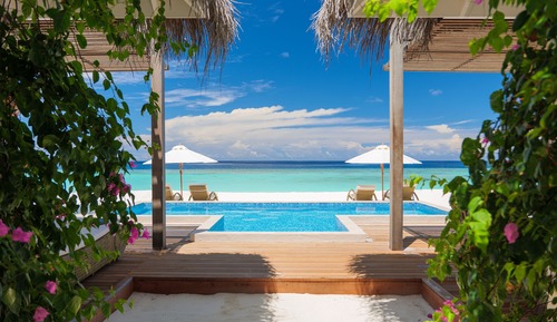 Villa Familiale, 2 chambres, accès piscine (Beach)